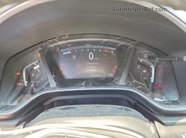7FARW1H85ME008449 2021 HONDA CR-V Burgundy Vista del cuadro de instrumentos