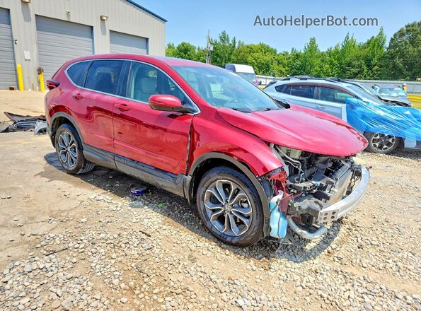 7FARW1H85ME008449 2021 HONDA CR-V Burgundy Delantero derecho