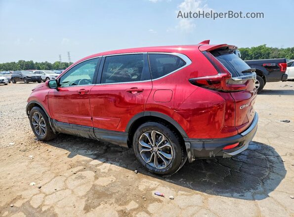 7FARW1H85ME008449 2021 HONDA CR-V Burgundy Trasero izquierdo