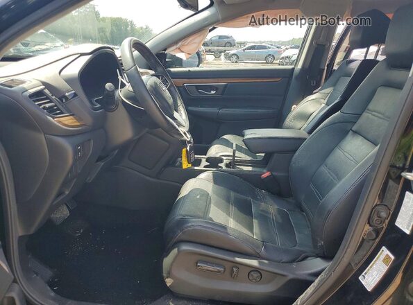 7FARW1H88JE045653 2018 HONDA CR-V Black Vista interior delantera