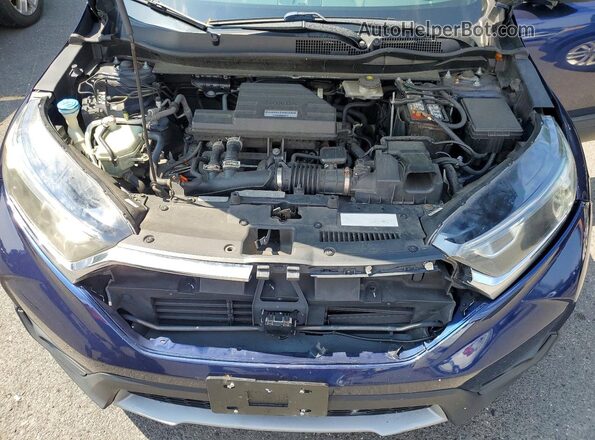 7FARW1H8XJE019068 2018 HONDA CR-V Blue Սալոնի հետևի տեսք