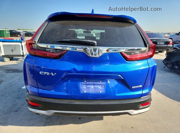 7FARW1H95LE000830 2020 HONDA CR-V Blue Հետևի տեսք