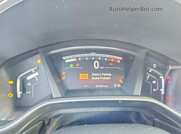 7FARW1H95LE000830 2020 HONDA CR-V Blue Սարքավորումների վահանակի տեսք