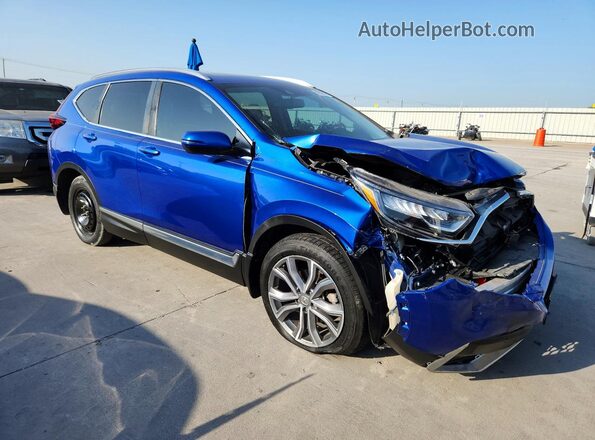 7FARW1H95LE000830 2020 HONDA CR-V Blue Առջևի աջ