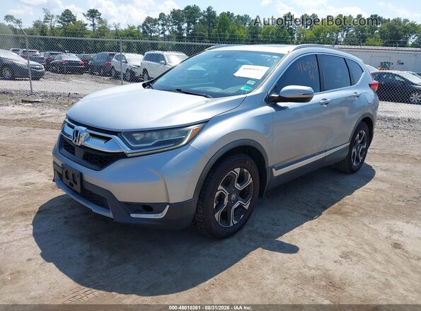 7FARW1H99JE021001 2018 HONDA CR-V Silver Przód lewy