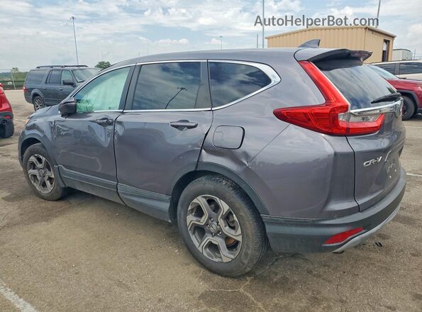 7FARW2H54KE013389 2019 HONDA CR-V Gray Rear left