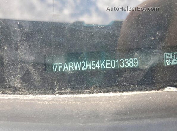 7FARW2H54KE013389 2019 HONDA CR-V Gray VIN sticker view