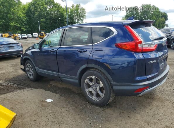 7FARW2H56JE014753 2018 HONDA CR-V Blue Հետևի ձախ