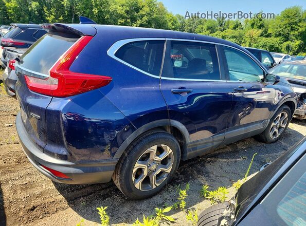 7FARW2H56JE014753 2018 HONDA CR-V Blue Հետևի աջ
