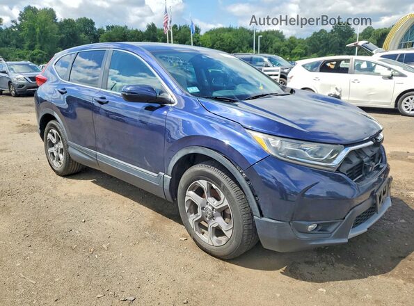7FARW2H56JE014753 2018 HONDA CR-V Blue Առջևի աջ