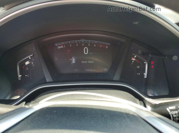 7FARW2H5XJE084286 2018 HONDA CR-V Green Սարքավորումների վահանակի տեսք