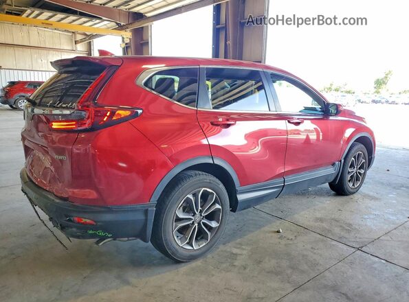7FARW2H80NE002680 2022 HONDA CR-V Burgundy Rear right