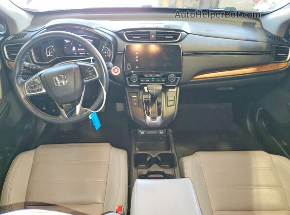 7FARW2H80NE002680 2022 HONDA CR-V Burgundy Dashboard view