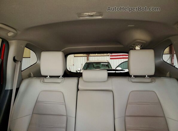 7FARW2H80NE002680 2022 HONDA CR-V Burgundy Rear seats view