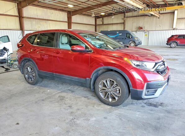 7FARW2H80NE002680 2022 HONDA CR-V Burgundy Front right
