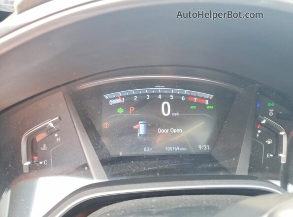 7FARW2H80NE016921 2022 HONDA CR-V Белый Вид щитка приборов