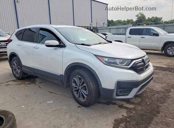 7FARW2H80NE016921 2022 HONDA CR-V Белый Передняя правая четверть