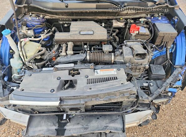 7FARW2H85ME000681 2021 HONDA CR-V Синий Вид подкапотного пространства