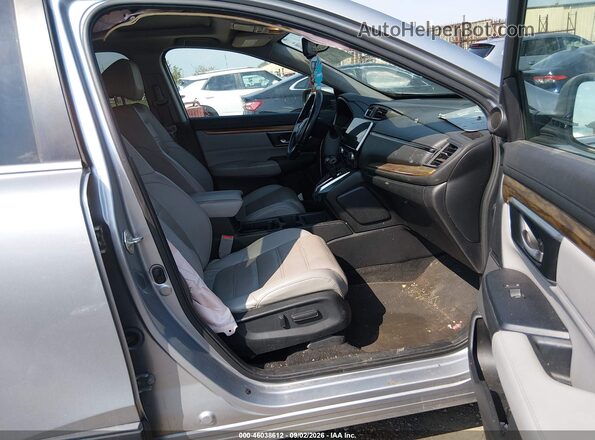 7FARW2H88JE101337 2018 HONDA CR-V Silver Սալոնի դիմացի տեսք