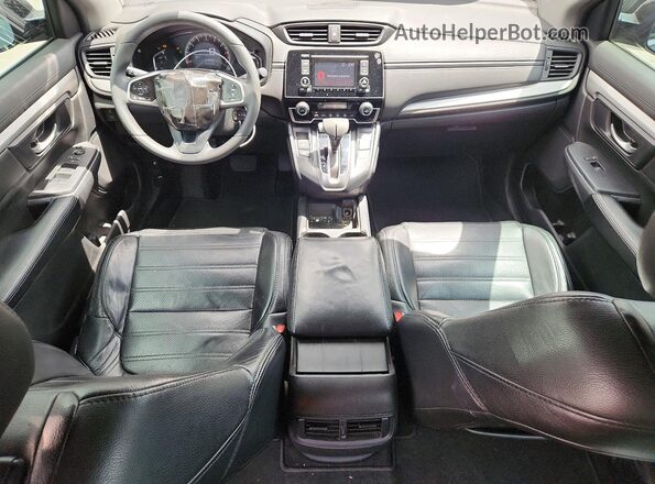 7FARW5H36HE000751 2017 HONDA CR-V Черный Вид панели приборов