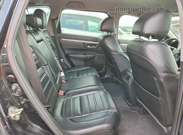 7FARW5H36HE000751 2017 HONDA CR-V Черный Вид задних сидений