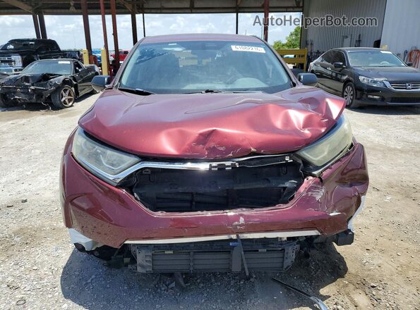 7FARW5H36HE009336 2017 HONDA CR-V Burgundy წინა ხედი