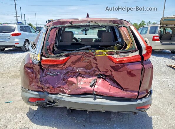 7FARW5H36HE009336 2017 HONDA CR-V Burgundy უკანა ხედი