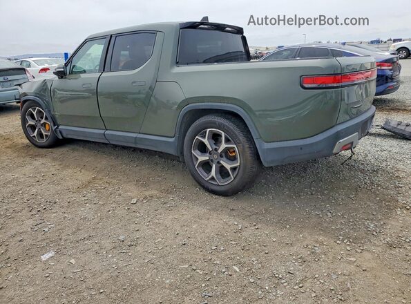 7FCTGAAL9NN004110 2022 RIVIAN R1T Зеленый Задняя левая четверть
