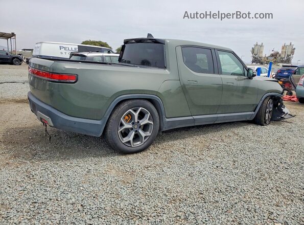 7FCTGAAL9NN004110 2022 RIVIAN R1T Зеленый Задняя правая четверть