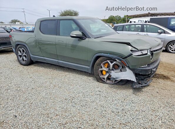 7FCTGAAL9NN004110 2022 RIVIAN R1T Зеленый Передняя правая четверть