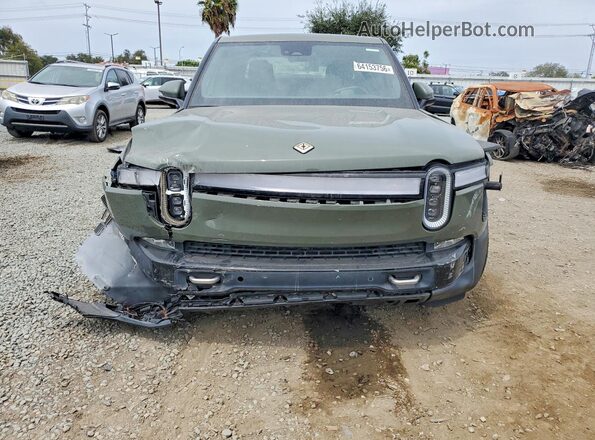 7FCTGAAL9NN004110 2022 RIVIAN R1T Зеленый Вид спереди