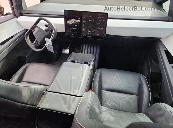 7G2CEHED8RA000054 2024 TESLA CYBERTRUCK Gold Вид щитка приладів