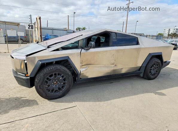 7G2CEHED8RA000054 2024 TESLA CYBERTRUCK Gold Задня ліва чверть