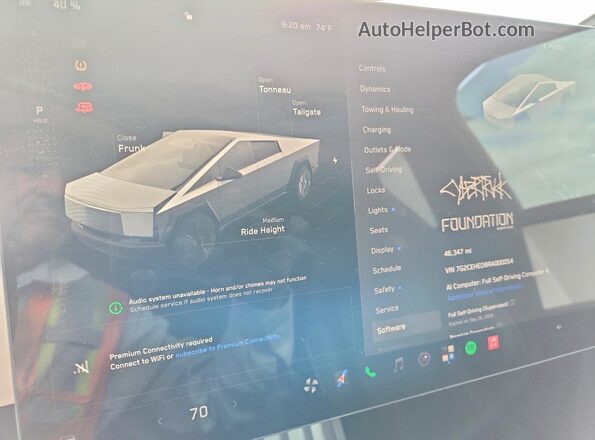 7G2CEHED8RA000054 2024 TESLA CYBERTRUCK Gold Вид задніх сидінь