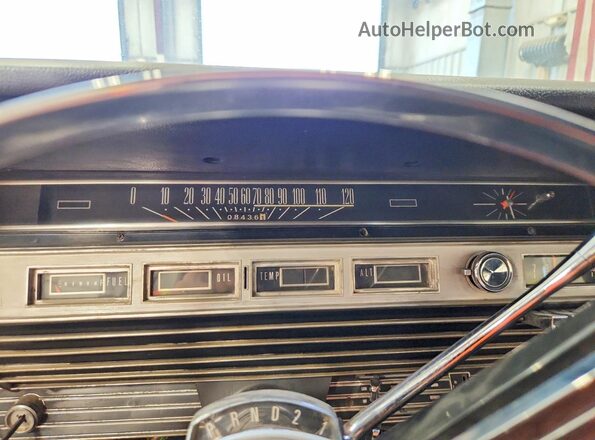 7G64H249776 1967 FORD LTD Белый Вид щитка приборов
