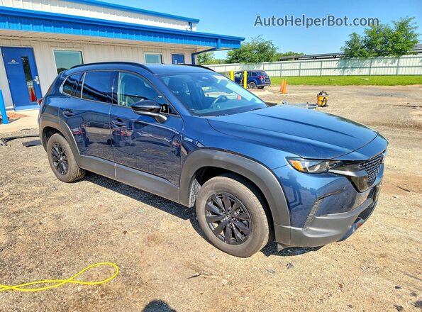 7MMVAADW6SN137540 2025 MAZDA CX-5 Синий Передняя правая четверть