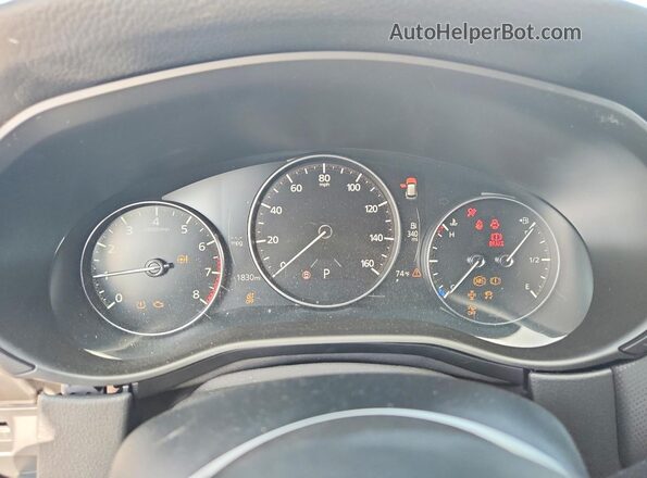 7MMVABAL3TN607704 2026 MAZDA CX-5 Белый Вид щитка приборов