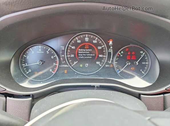 7MMVABBL2TN453307 2026 MAZDA CX-5 Gray Widok zestawu wskaźników