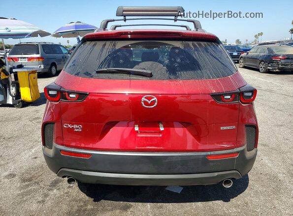 7MMVABBM6RN223867 2024 MAZDA CX-5 Red Rear view