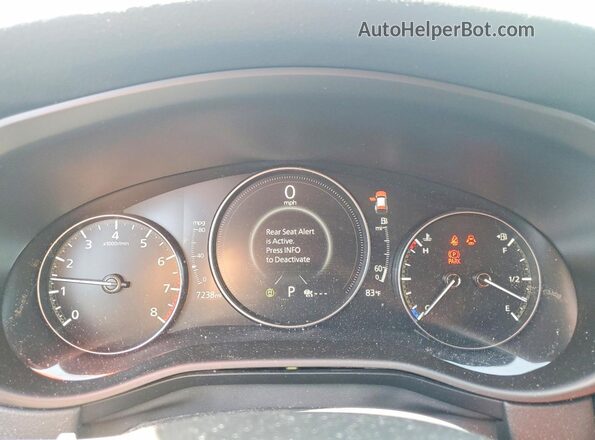 7MMVABBM6SN331962 2025 MAZDA CX-5 Gray ხელსაწყოთა პანელის ხედი