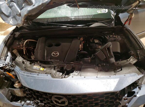 7MMVABBM7RN183752 2024 MAZDA CX-5 Blue Widok komory silnika