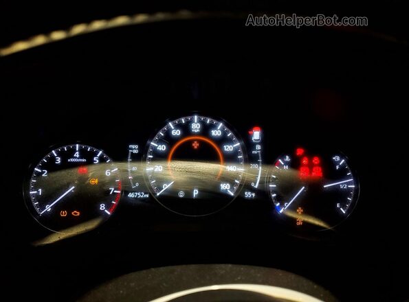 7MMVABBM7RN183752 2024 MAZDA CX-5 Blue Widok zestawu wskaźników