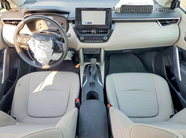 7MUAAABG1RV101100 2024 TOYOTA COROLLA Gray Առջևի վահանակի տեսք