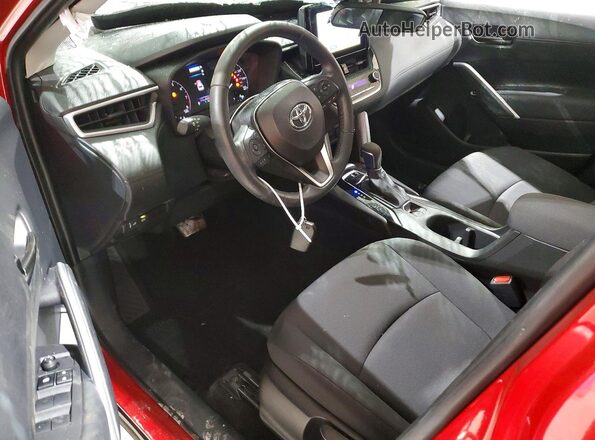 7MUBAABG2PV069503 2023 TOYOTA COROLLA Красный Вид панели приборов