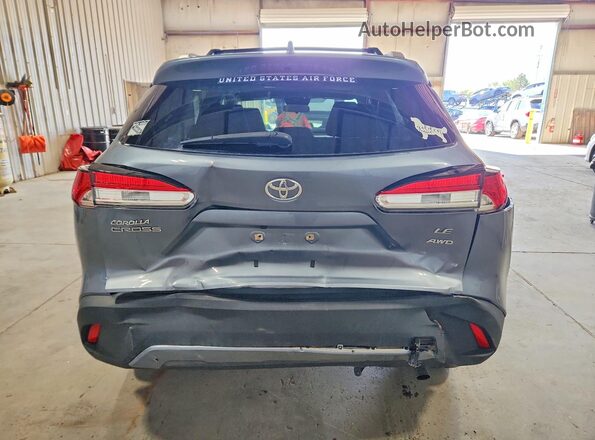 7MUBAABGXPV054036 2023 TOYOTA COROLLA Gray Вид ззаду