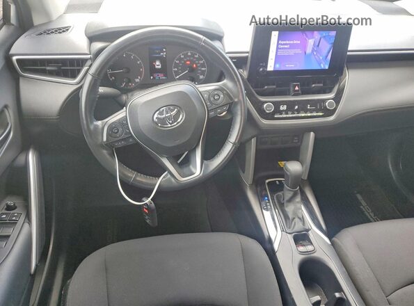7MUCAAAG6PV065735 2023 TOYOTA COROLLA Silver წინა პანელის ხედი