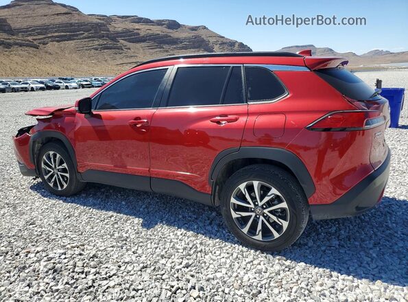 7MUDAAAG5PV058411 2023 TOYOTA COROLLA Red Trasero izquierdo