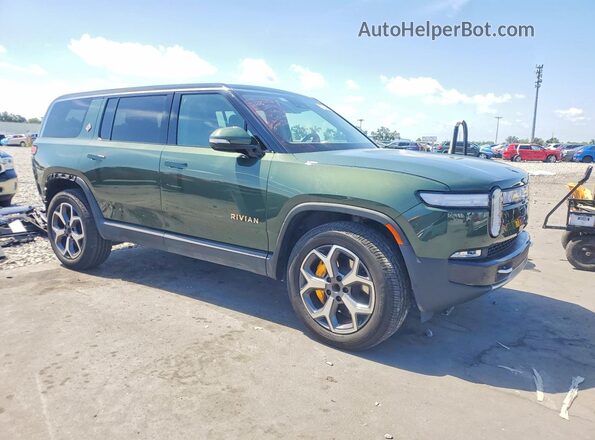 7PDSGABA2PN021972 2023 RIVIAN R1S Green Przód prawy