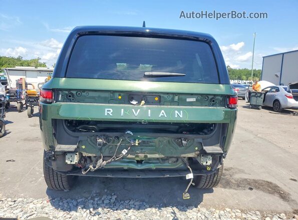 7PDSGABA2PN021972 2023 RIVIAN R1S Green Widok z tyłu