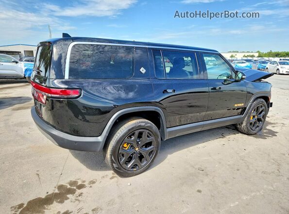 7PDSGABA2PN026301 2023 RIVIAN R1S Black უკანა მარჯვენა